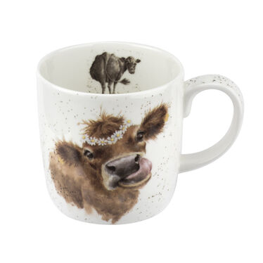 Wrendale Designs Mooo 14 fl.oz. Mug, Cow Wrendale Designs Mooo 14 fl.oz. Mug, Cow